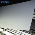 Plastic optical polyethylene light diffusion sheet